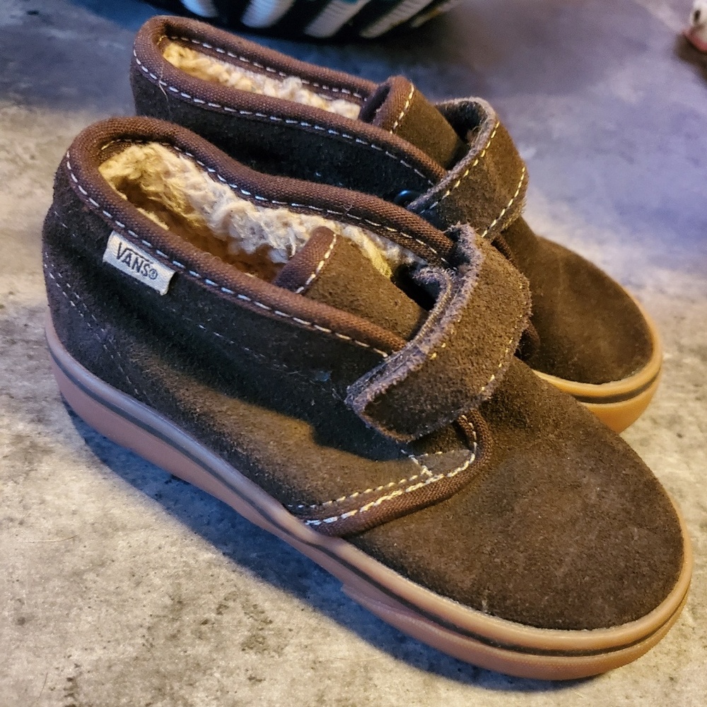 Brown Suede Vans